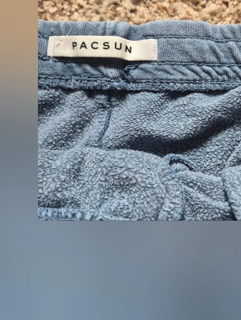 Pacsun Blue Pull-On Knit Lazy Fit Shorts Size M